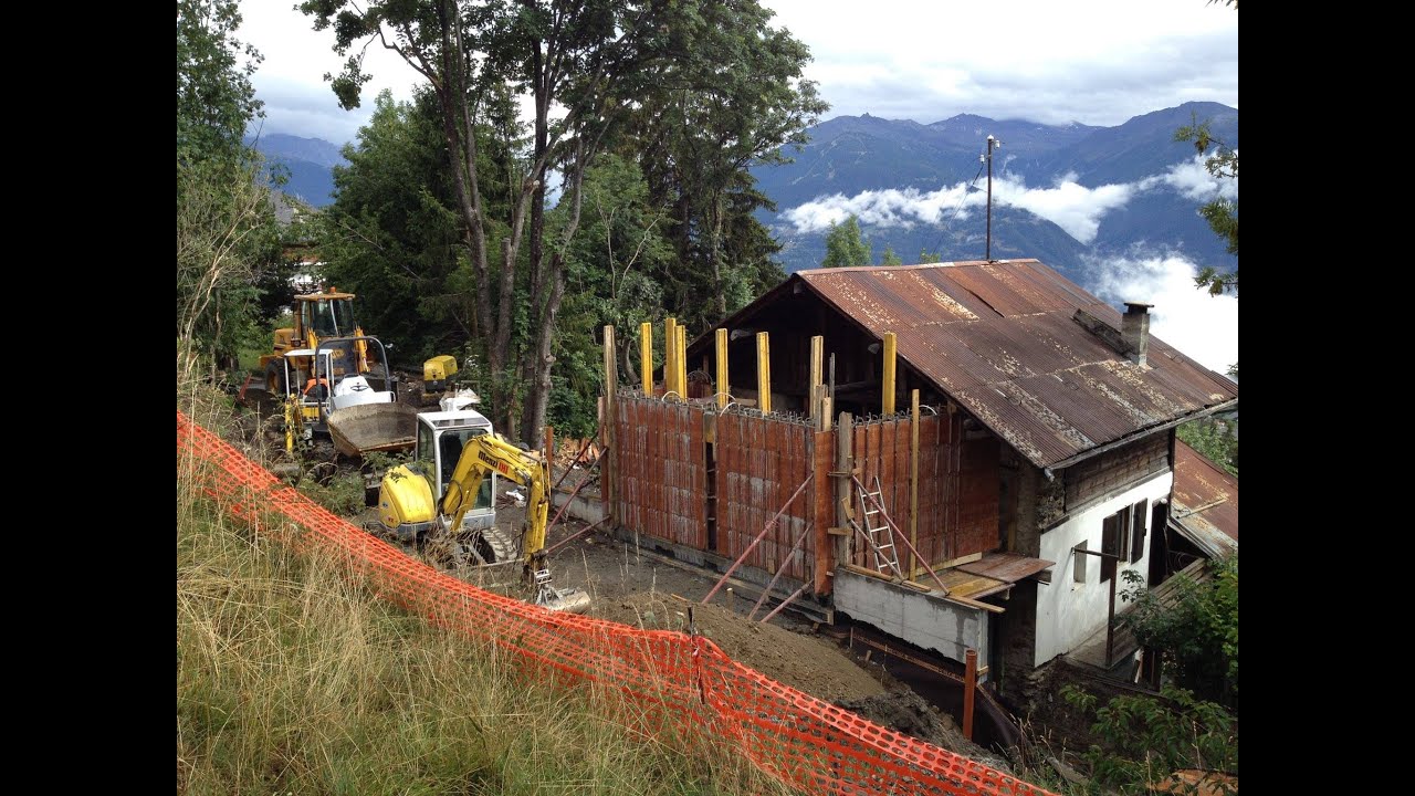 Rénovation énergétique d'un chalet centenaire à Montana