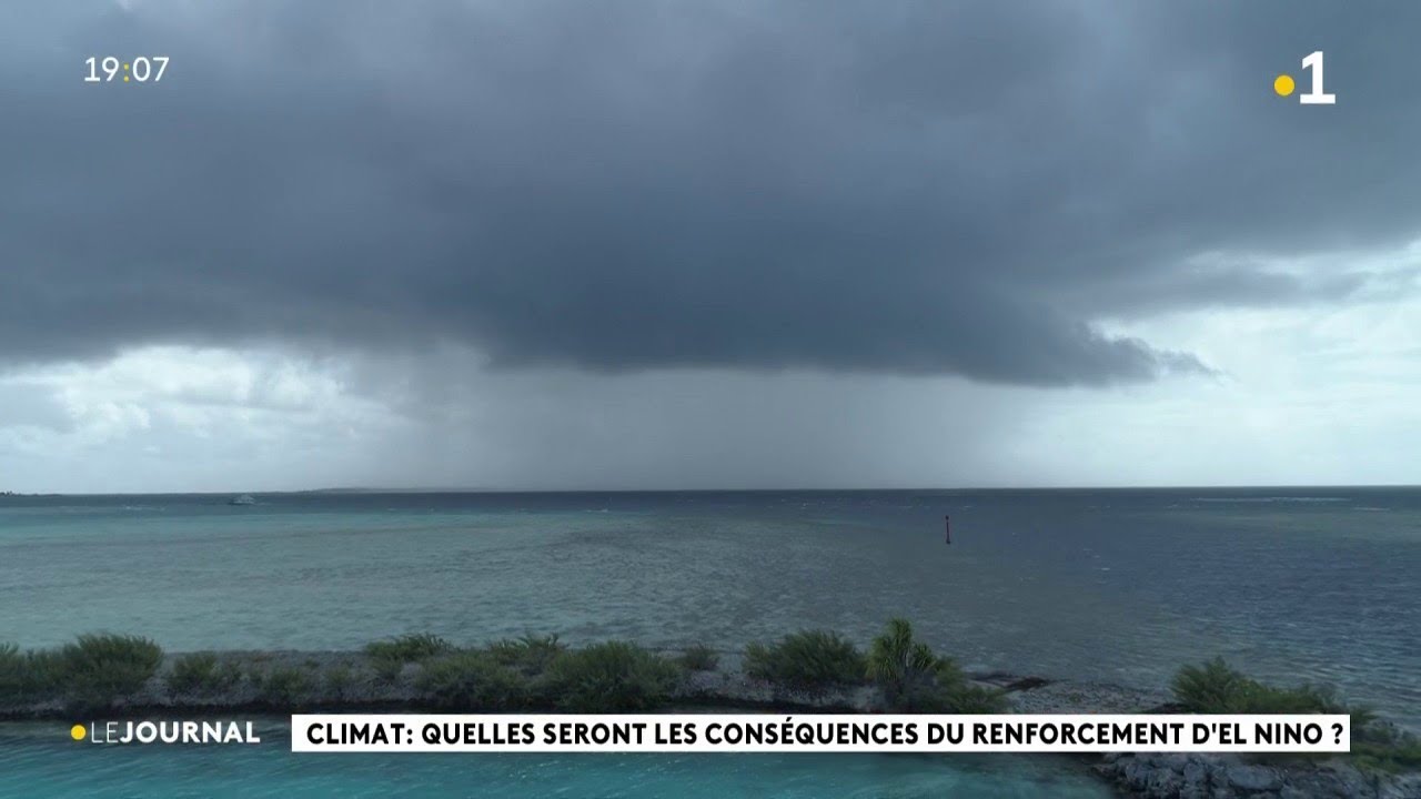Retour d'El Niño en mai, le phénomène climatique propice aux cyclones