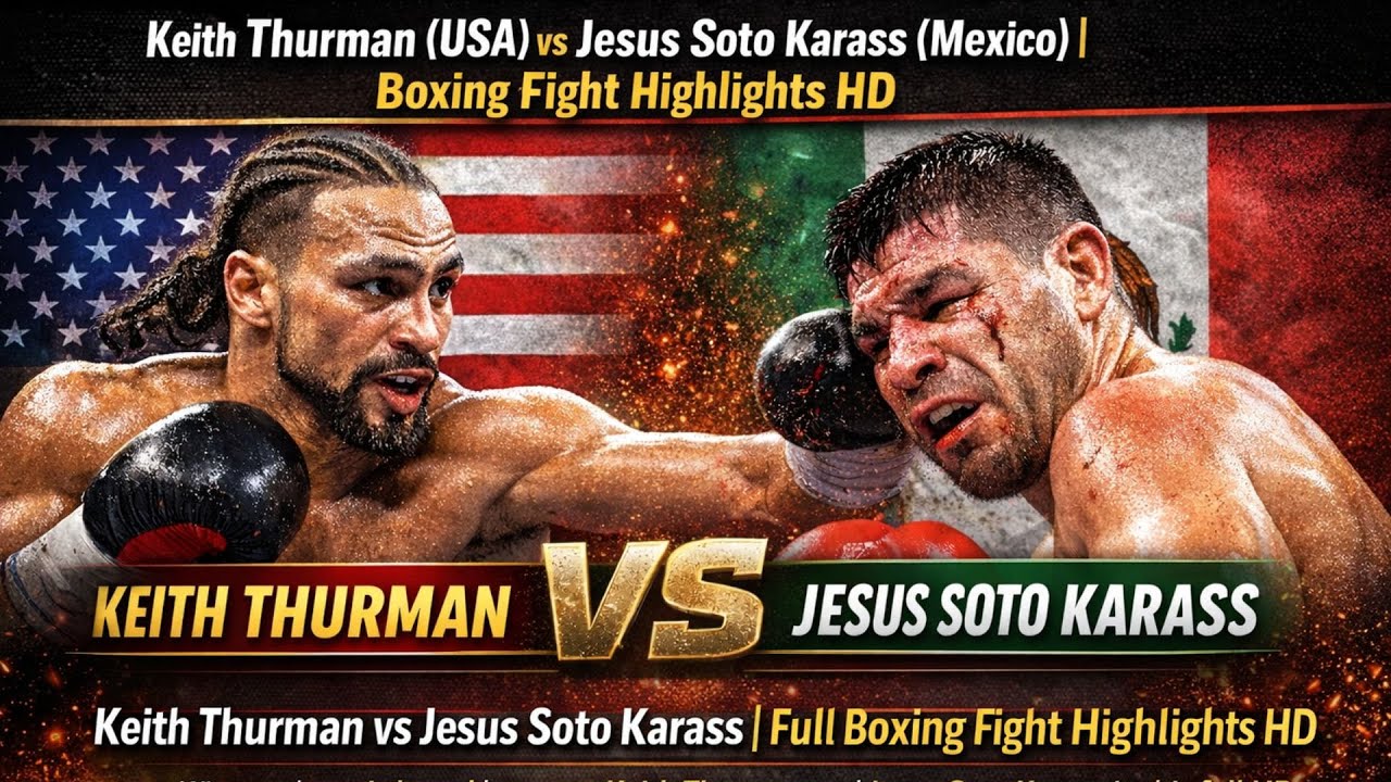 Keith Thurman (USA) vs Jesus Soto Karass (Mexico) | Boxing Fight Highlights HD