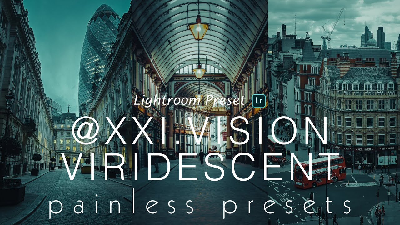 @ XXI.VISION Inspired -Viridescent - Lightroom Mobile Preset DNG | Free Download |Street Photography