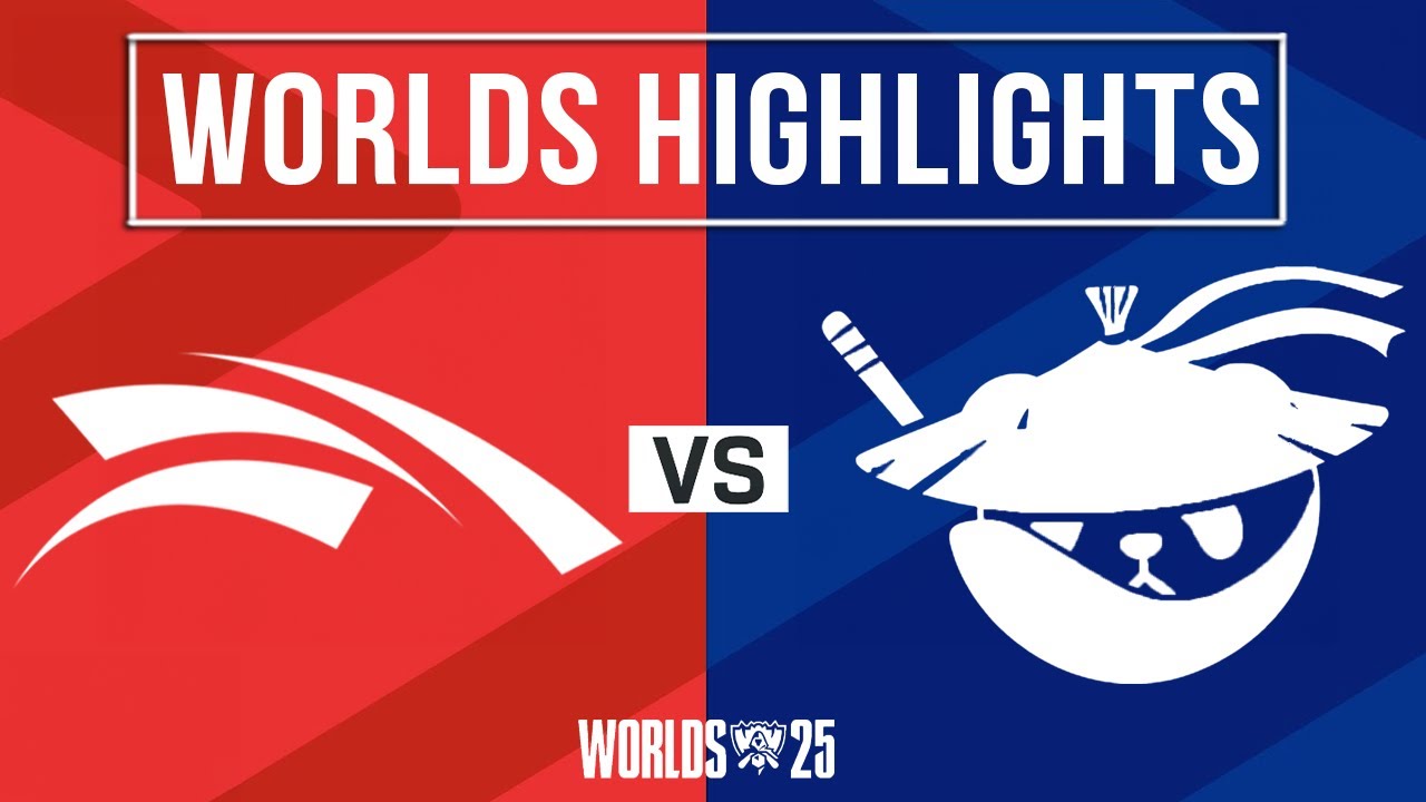 HLE vs AL Highlights | Worlds 2025 Swiss Stage | Hanwha Life Esports vs Anyone's Legend