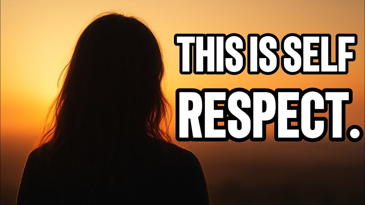 This Is What Self-Respect Feels Like In Real Time