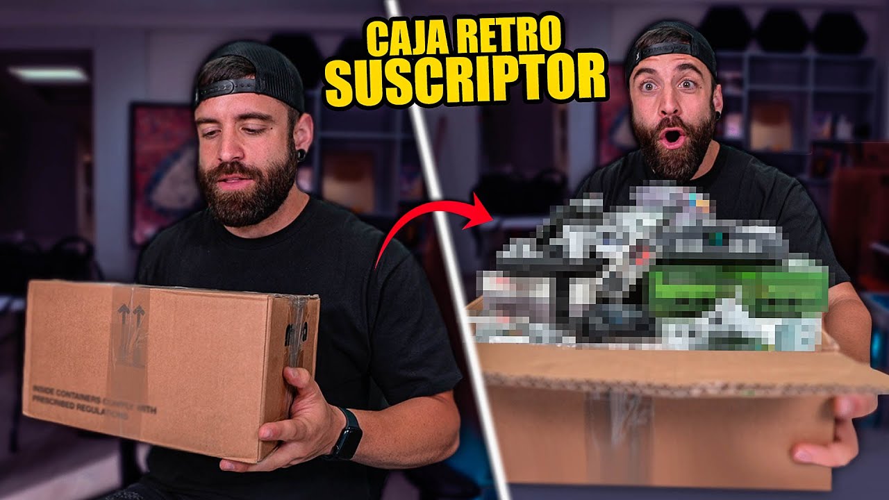 SUSCRIPTOR ME MANDA una CAJA RETRO MISTERIOSA *me encuentro algo que no esperaba*