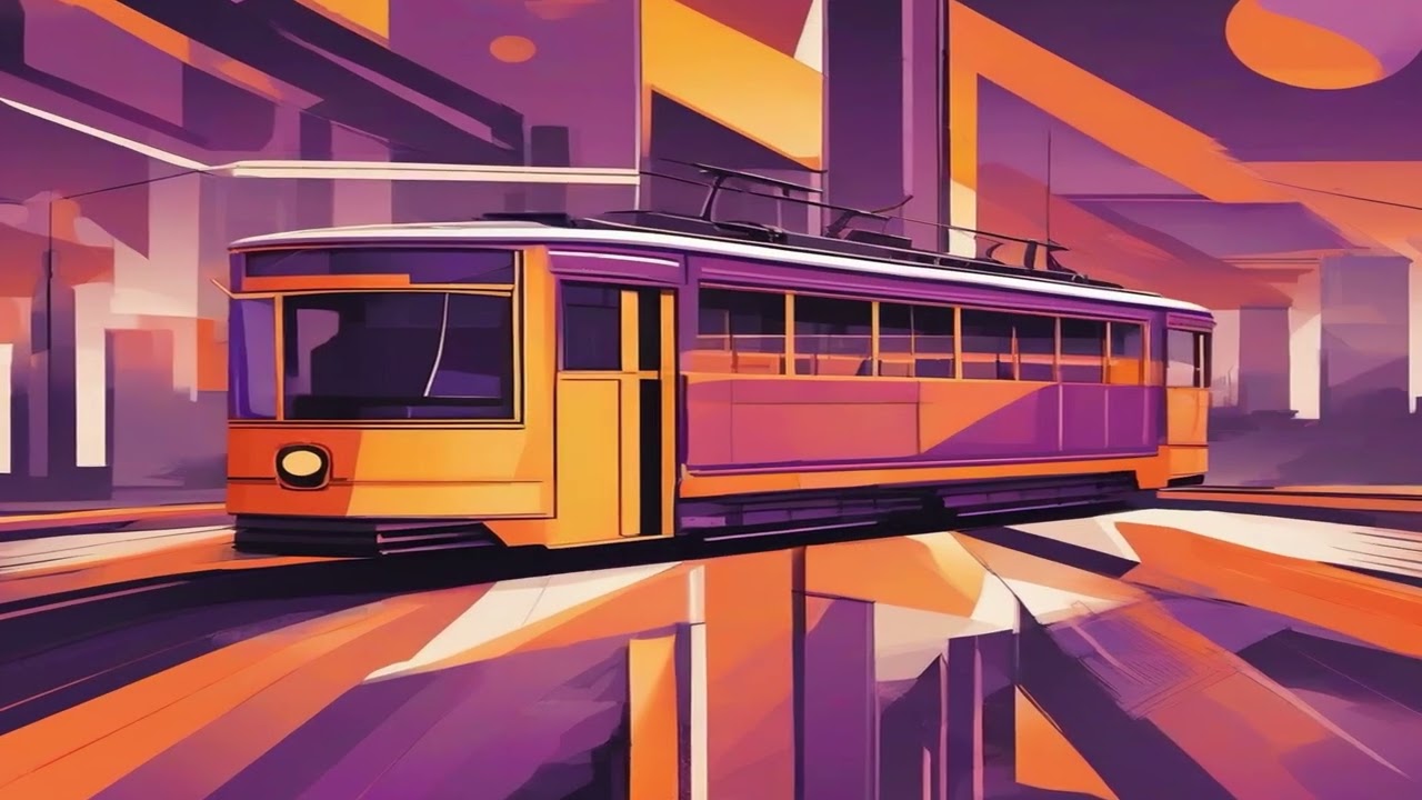 Late Night Jazzhop: Mellow Tram Ride - Study & Relax