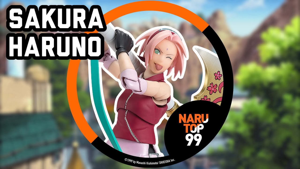SH Figuarts Naruto Shippuden NaruTOP99 Sakura Haruno Action Figure Review Tamashii Nations BANDAI