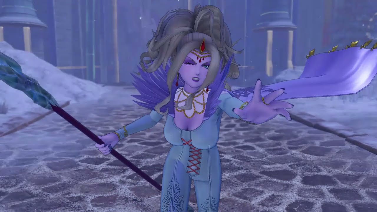 Dragon Quest XI S Definitive Edition Boss Fight - Beat Krystalinda