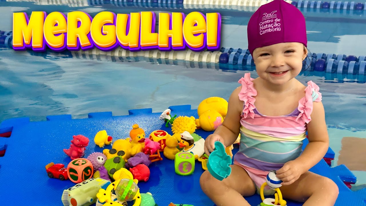 ★ MERGULHEI MUITO NA AULA DE NATAÇÃO ★ ISADORA MASUDINHA ★