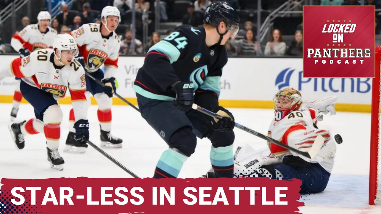 NO FINISH: Panthers couldn't bury early chances in Seattle. Kraken bottom six did the damage