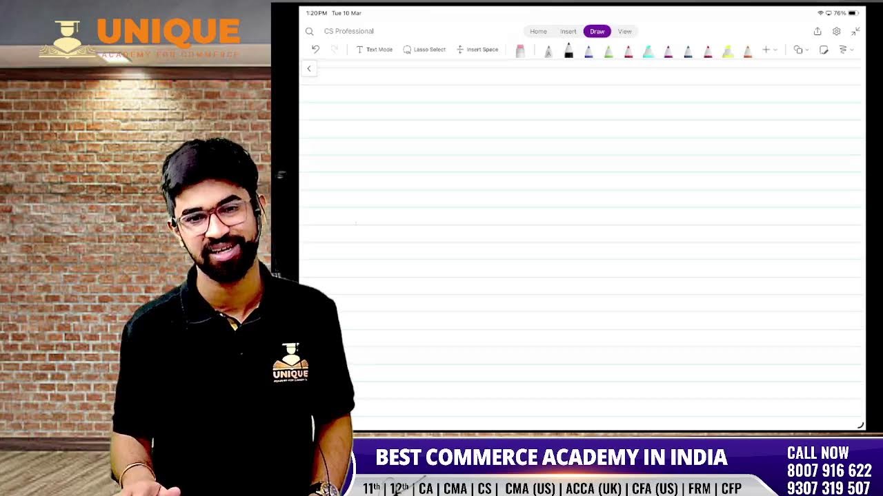 CS Professional | Drafting | Dec 26 | CH 2 | Lec 1 | Prof. Harshal Kshirsagr ( AIR 2 )