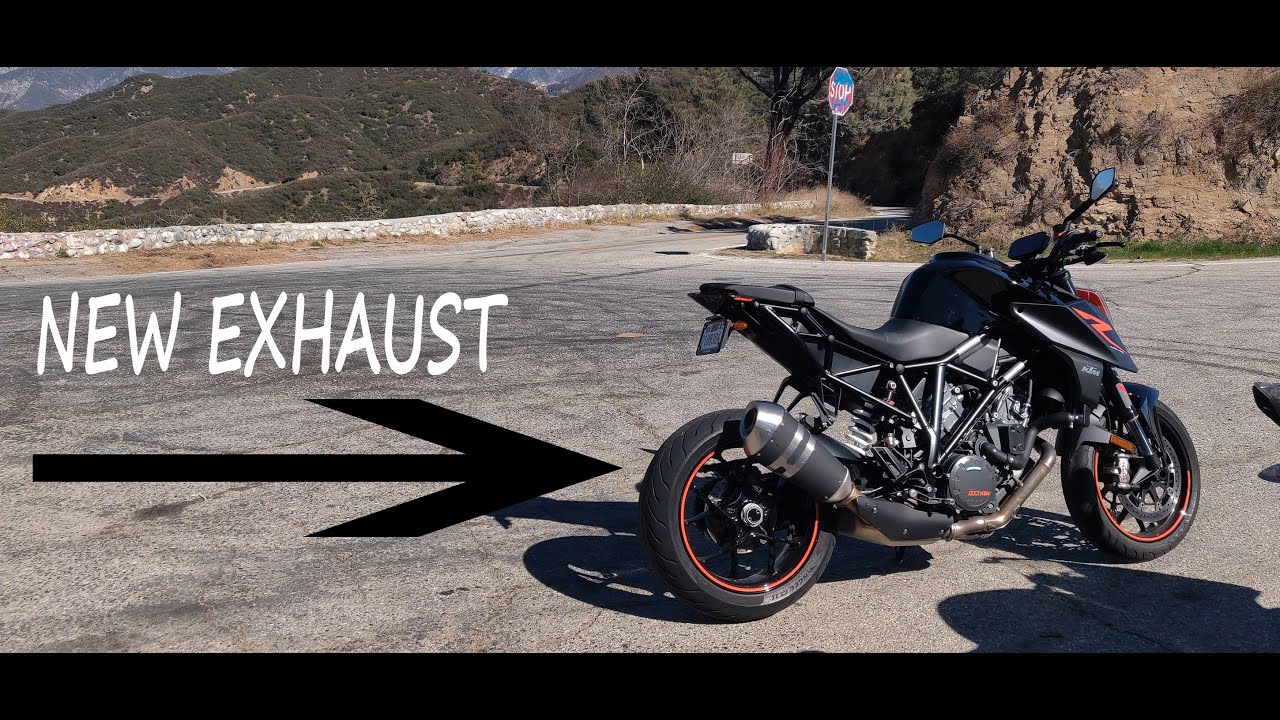 2017 KTM Superduke 1290R Oopart Exhaust Install