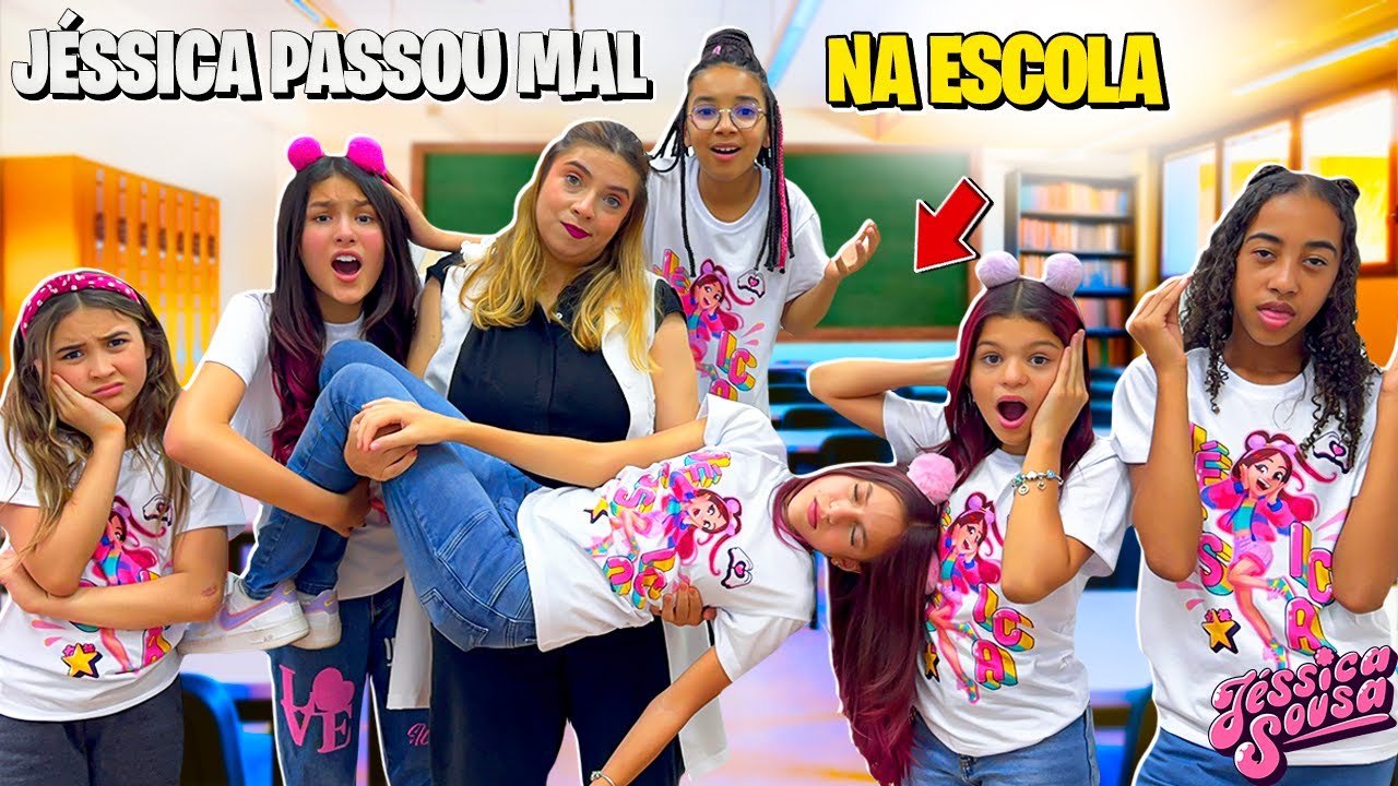 J&Eacute;SSICA PASSOU MUITO MAL NA ESCOLA E DESMAIOU (J&Eacute;SSICA SOUSA)