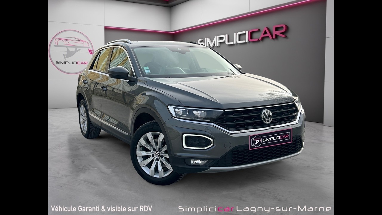 VOLKSWAGEN T-ROC 1.5 TSI 150 EVO Start/Stop DSG7 Carat - Virtual Cockpit - Toit panoramique - Caméra