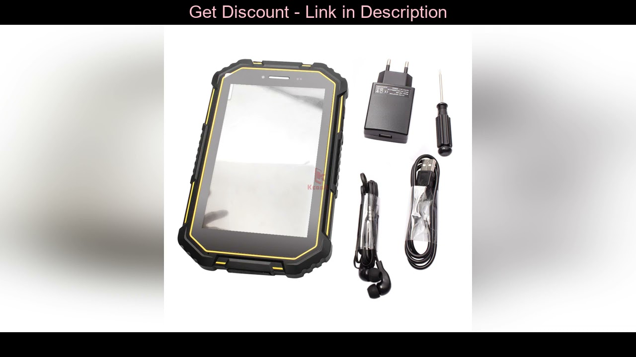▶️ Original industrial Rugged Android 9.0 Tablet PC IP67 Waterproof Phone MTK6762 7