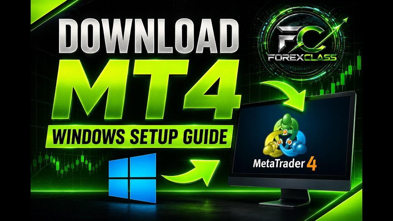 How to Download & Install MT4 on Windows (2026) | ForexClass Free Lesson 4.2
