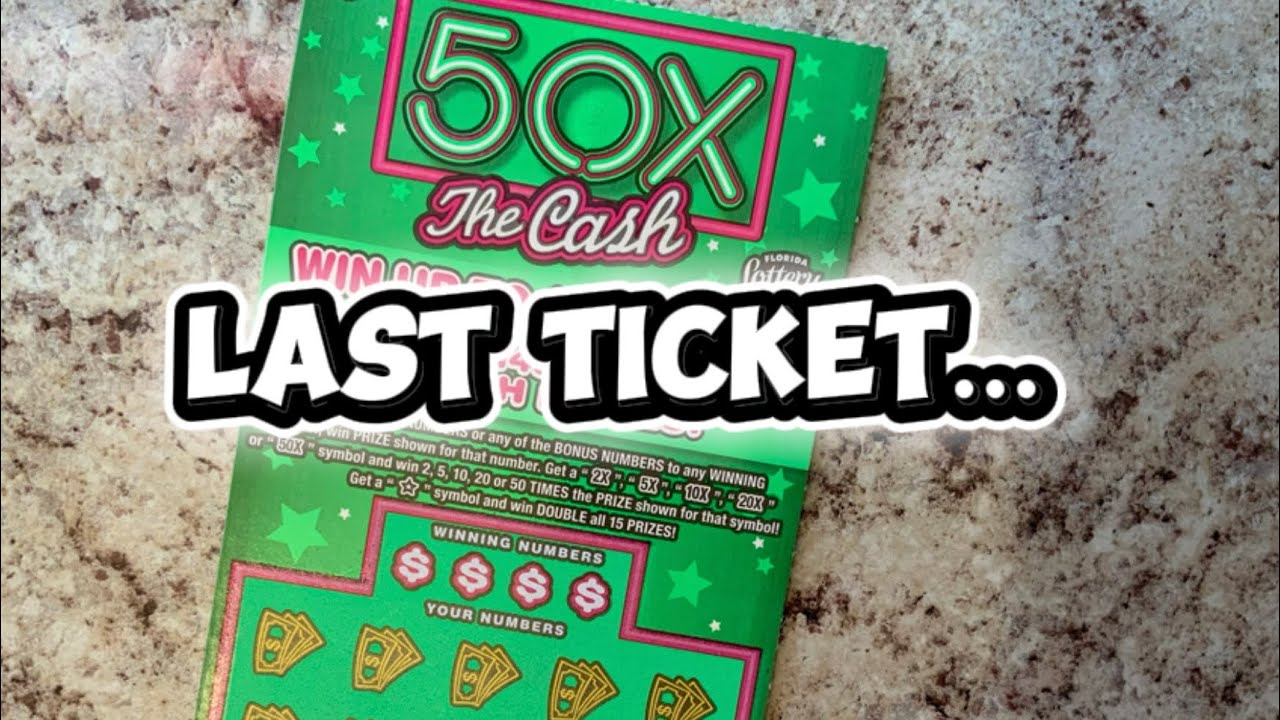 I bought 10 of the $5 50X THE CASH tickets &hellip; was it worth $50?