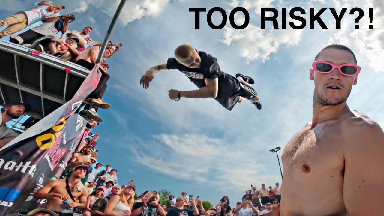 I went to the WORLDS FIRST parkour festival!