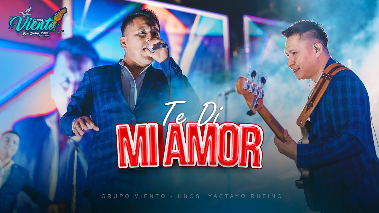 Grupo Viento - Te di mi amor (Concierto en lima)