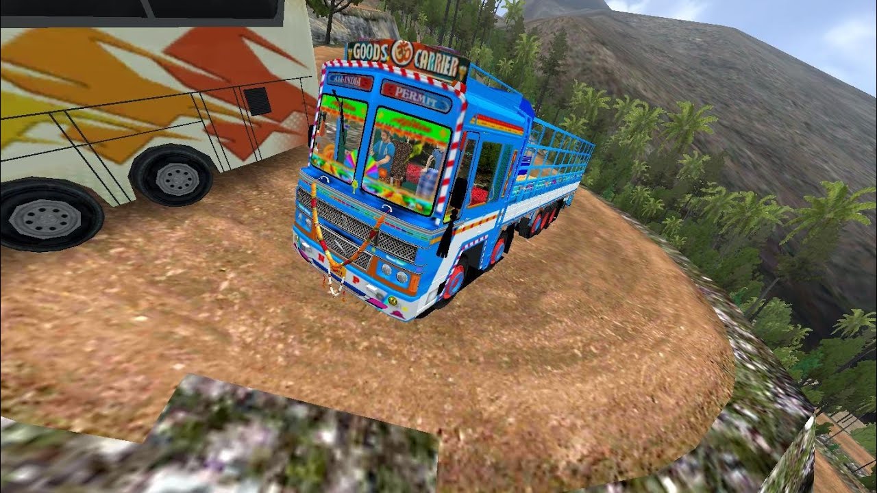 New Ashok Leyland Avtr Truck Apple 🍎 Loaded Driving in Offroad /Bus Simulator Indonesia 2026@DKGAMER