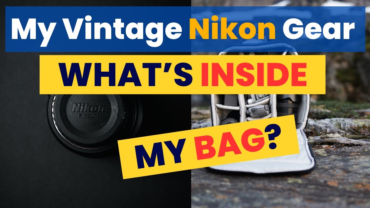 Nikon Camera Bag: You'll be surprised by what I use!