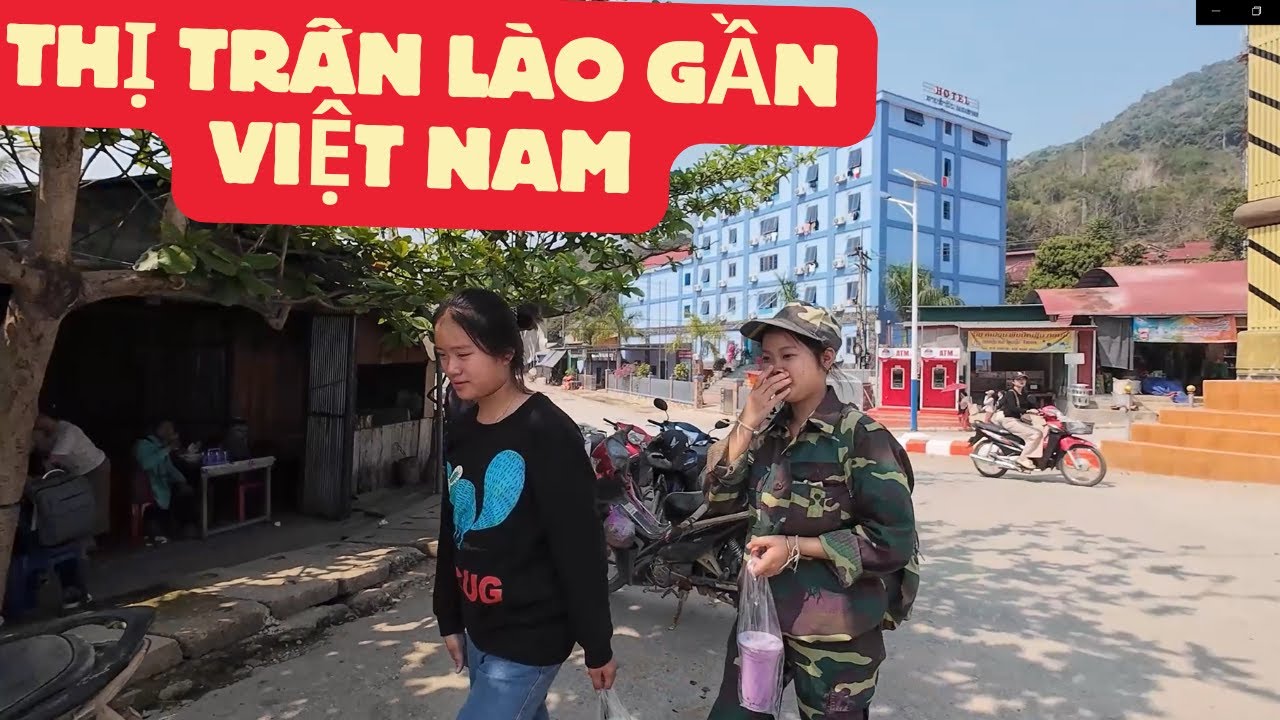 PANORAMA OF MUANG MAY TOWN OF PHONGSALY PROVINCE OF LAOS