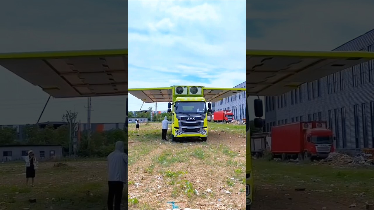 Multipurpose folding mobile restaurant, wedding, dance hall, camper