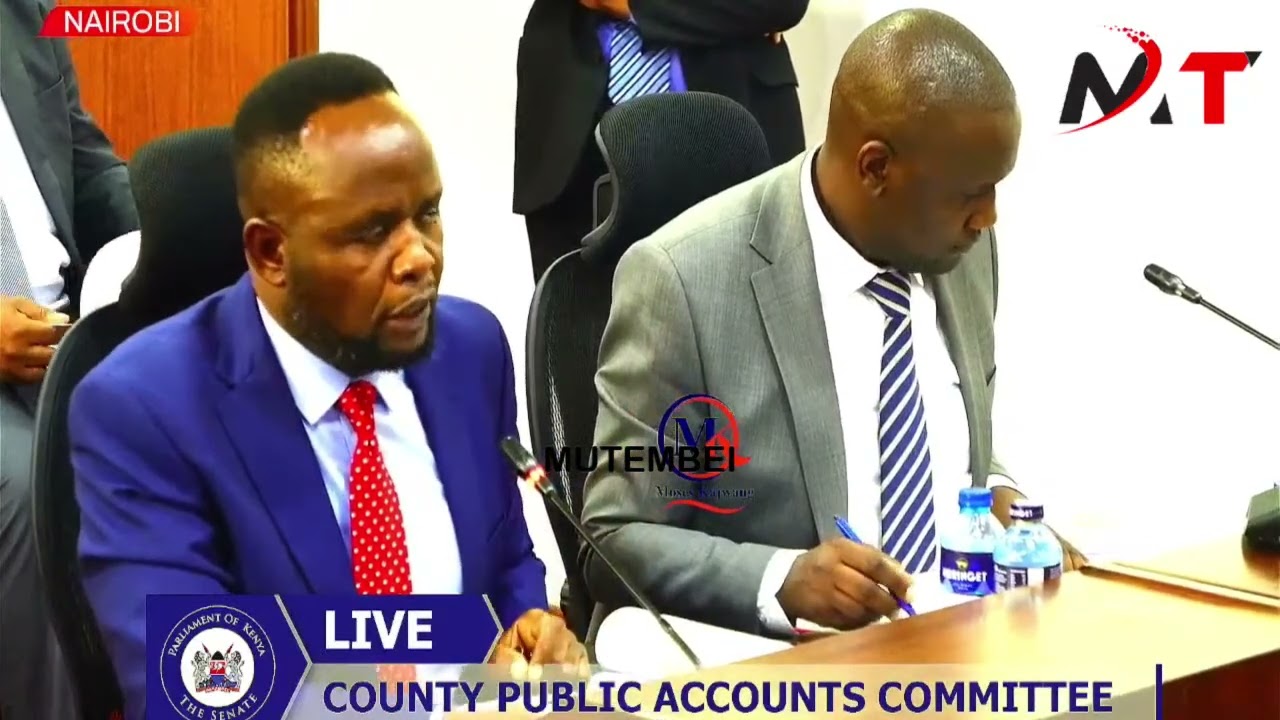 HOT!! TOUGH QUESTION AS GOV NATEMBEYA FACES SENATE COMMITTEE