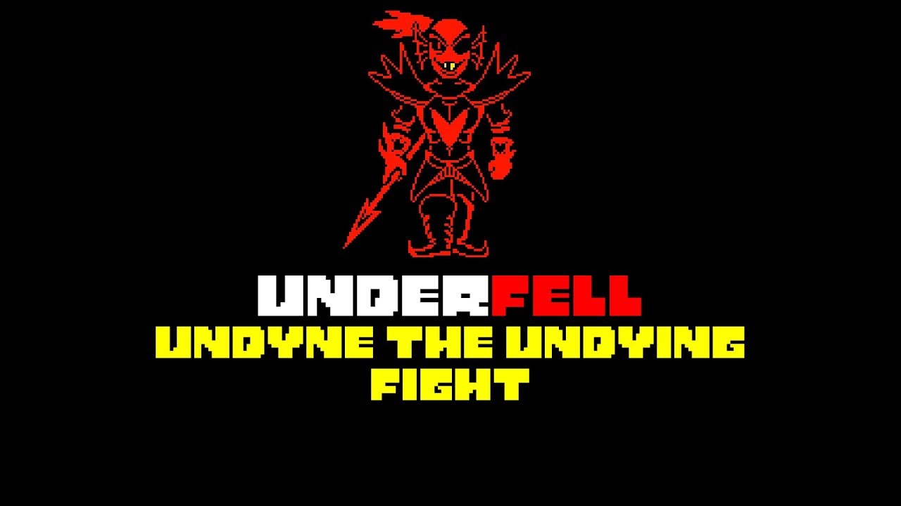 [Underfell] Undyne the Undying fight