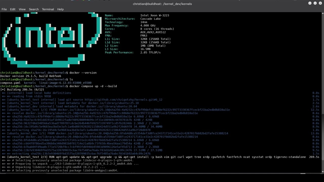 docker compose ubuntu