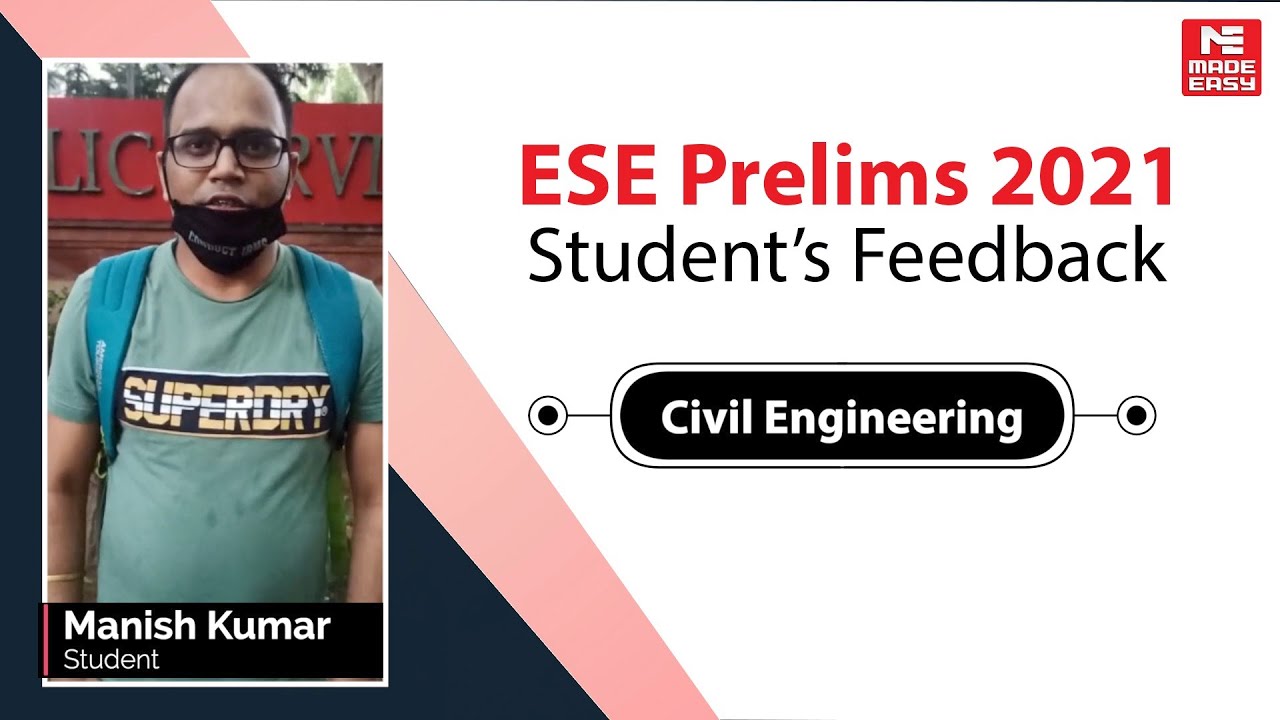 ESE 2021 Prelims | Student's Feedback from Exam Center | Civil Engineering | CE | MADE EASY