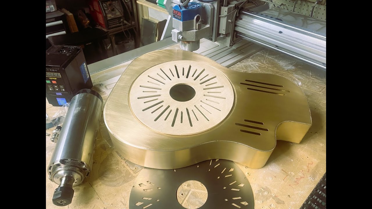 Bronze Resonator Guitar Build | Ep2 | Body construction & new CNC tech