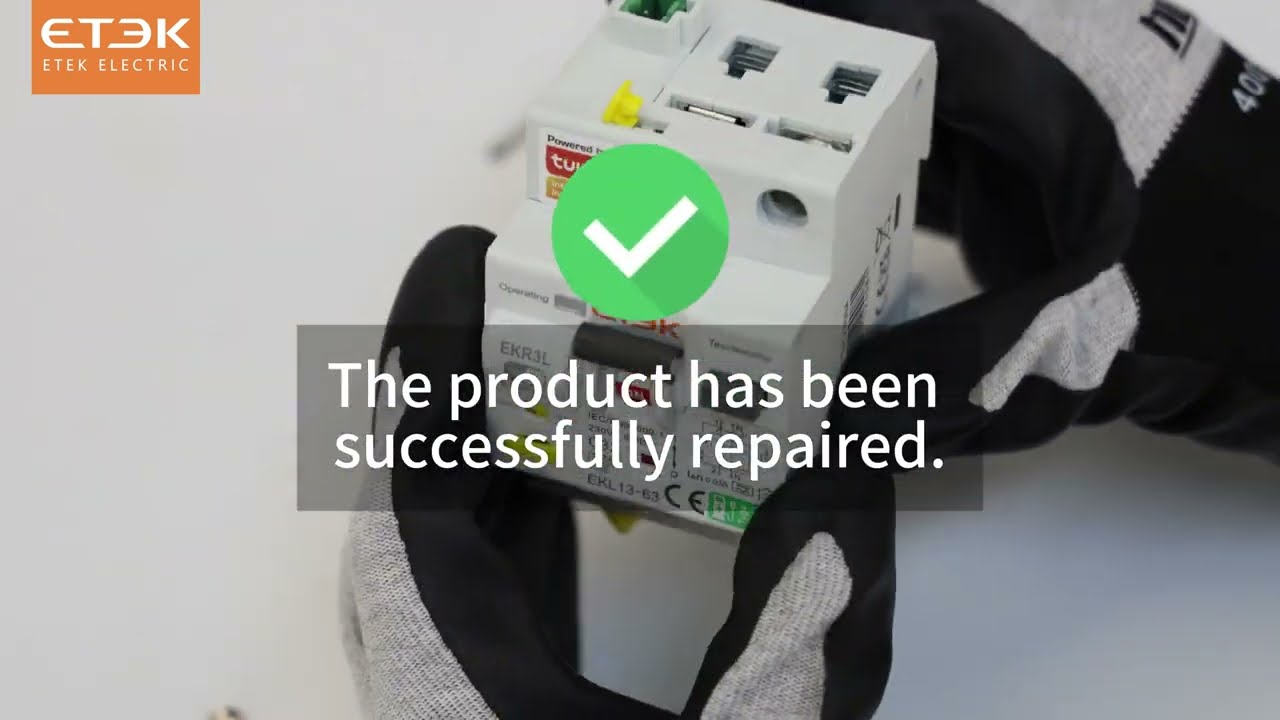 EKR3L Smart Circuit Breaker: Wiring, App Control, Accessories, and Unboxing | ETEK ELECTRIC