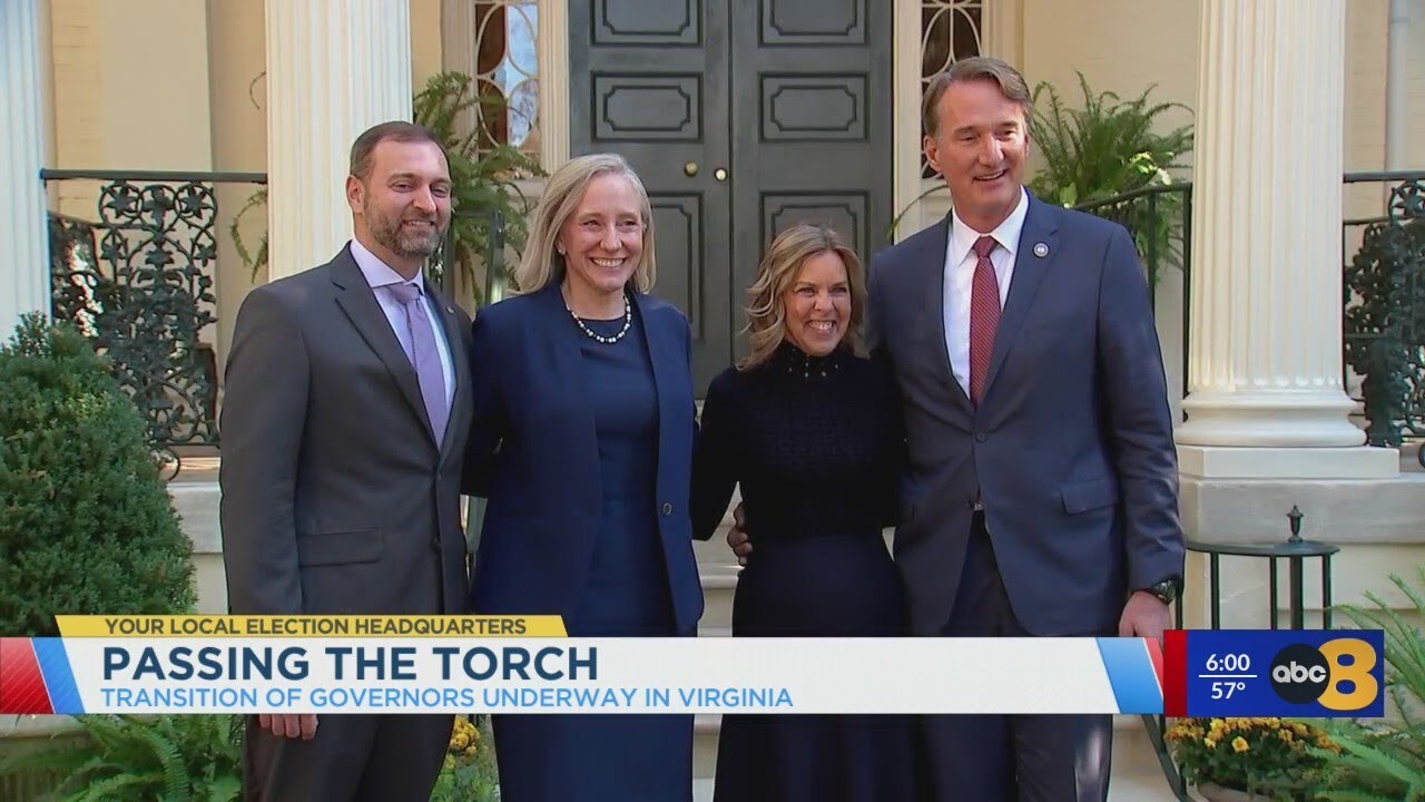Youngkin and Spanberger meet to discuss transition of power