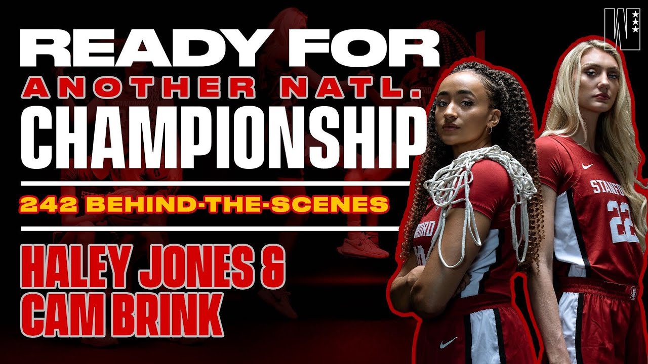 Cam Brink and Haley Jones the BEST Duo in College Hoops?? | SLAM Cover Behind-The-Scenes