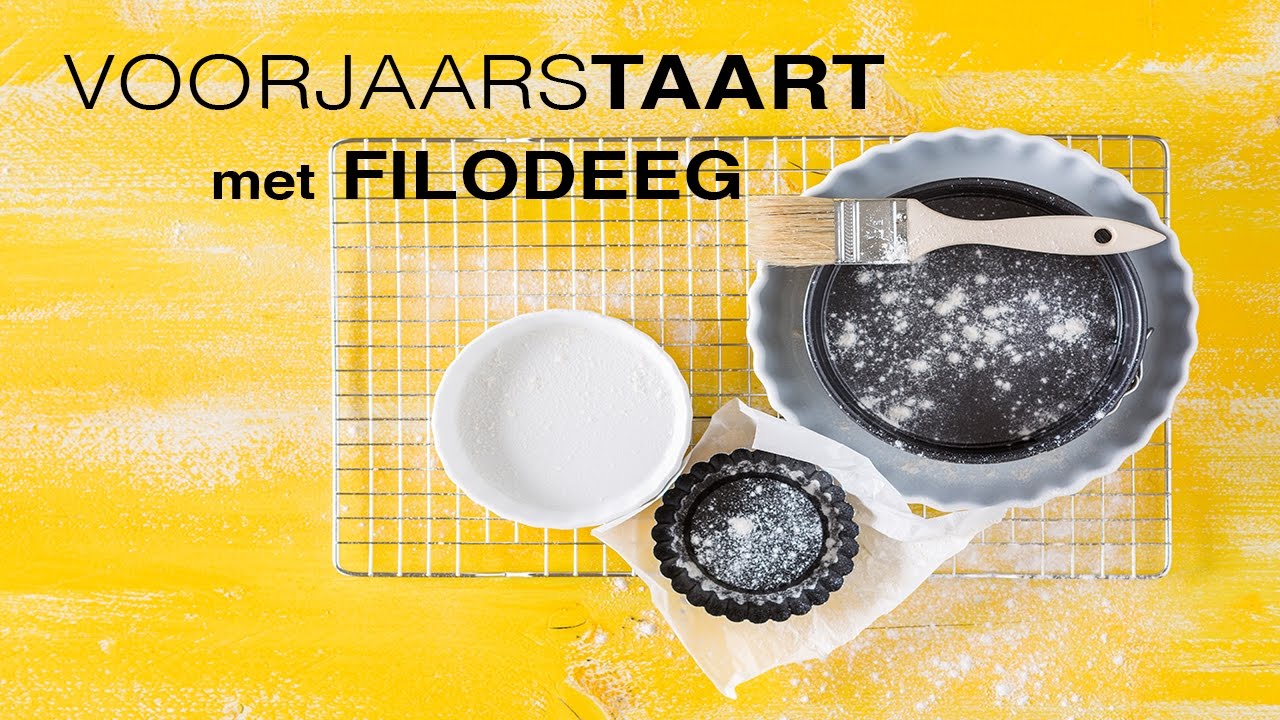 Voorjaarstaarten: zo gebruik je filodeeg