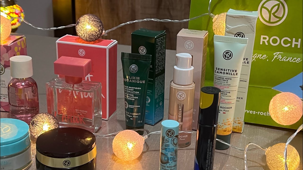 منتوجات Yves Rocher تستحق التجربة وكيفية الحصول علي هدايا مجانية mes produits Yves Rocher