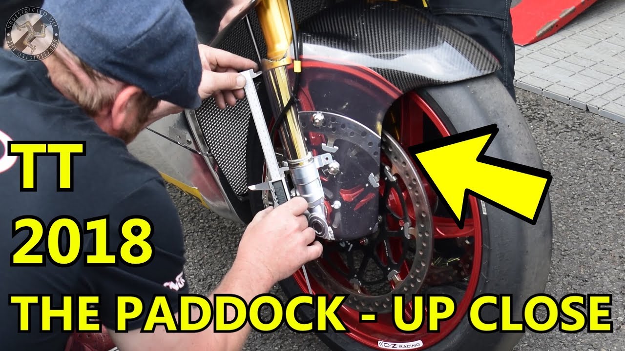 The Paddock - Up Close And Personal At TT 2018