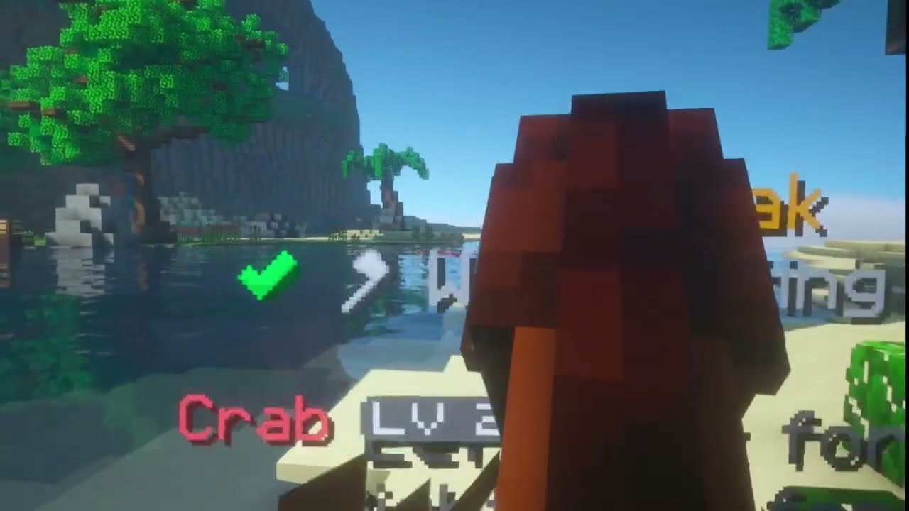 Wynncraft Minecraft VR Quest 3S W drogę czas nauczyć się sterowania na Oculusach. RTX+shadery+Fizyka