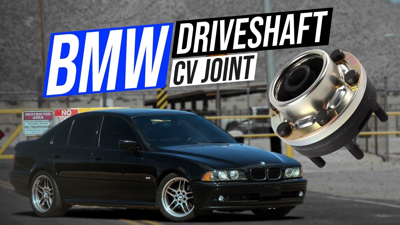 BMW Driveshaft CV Joint | E39 540i Restoration