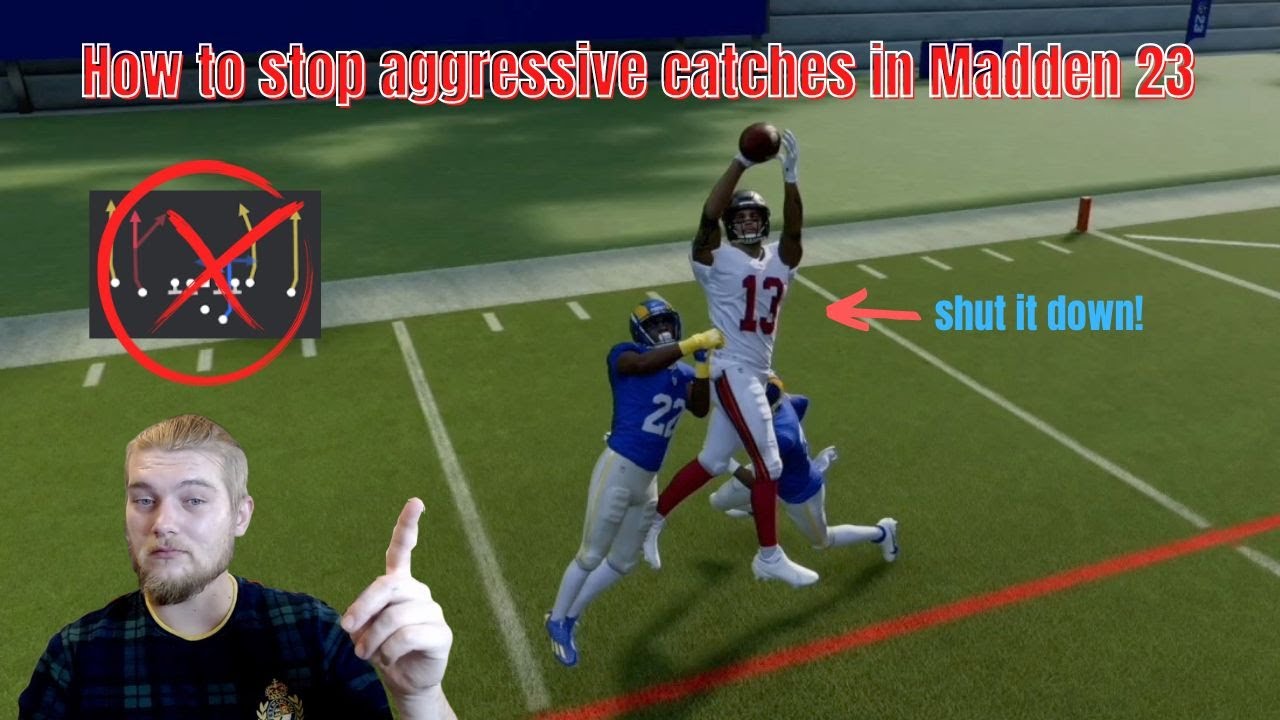 How to stop aggressive catches in Madden 23! Kill the meta with the best agg defense in the game