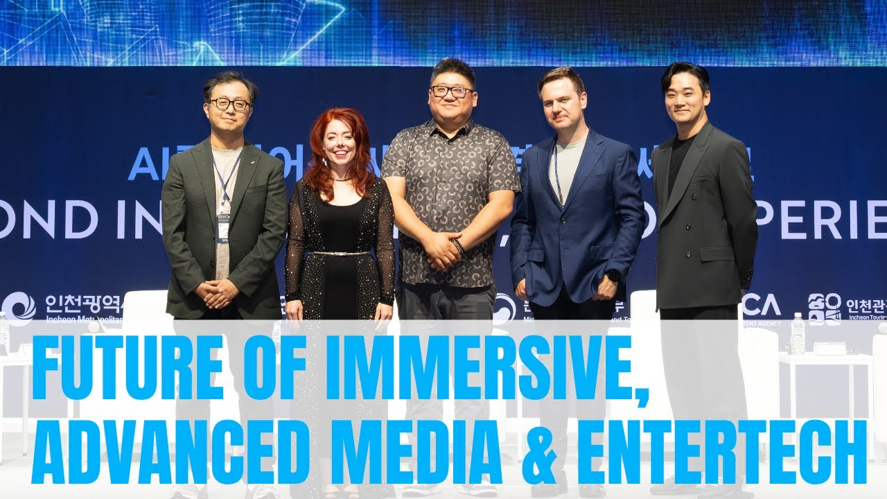[ICNX 2025] Day 2. Roundtable | The Future of Immersive, Advanced Visual Media & EnterTech