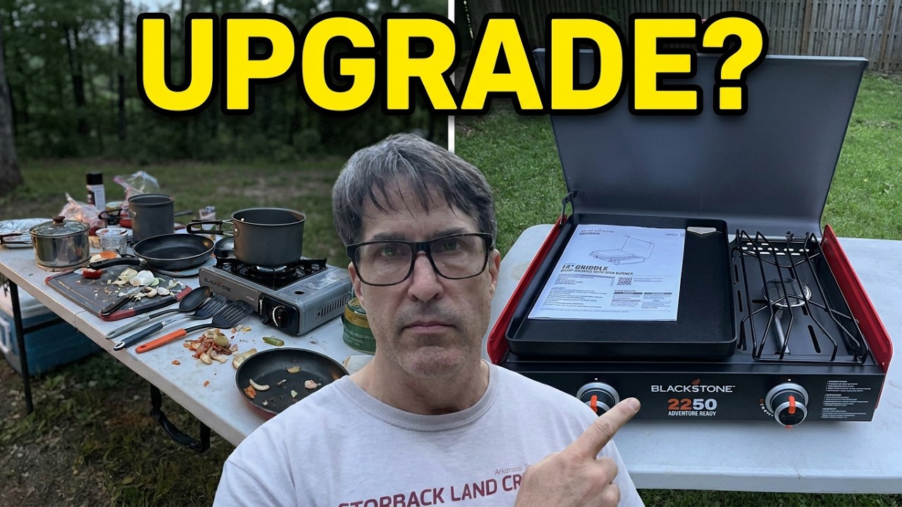 Blackstone 2250 Overlanding Griddle: The Ultimate Camp Cookout Upgrade