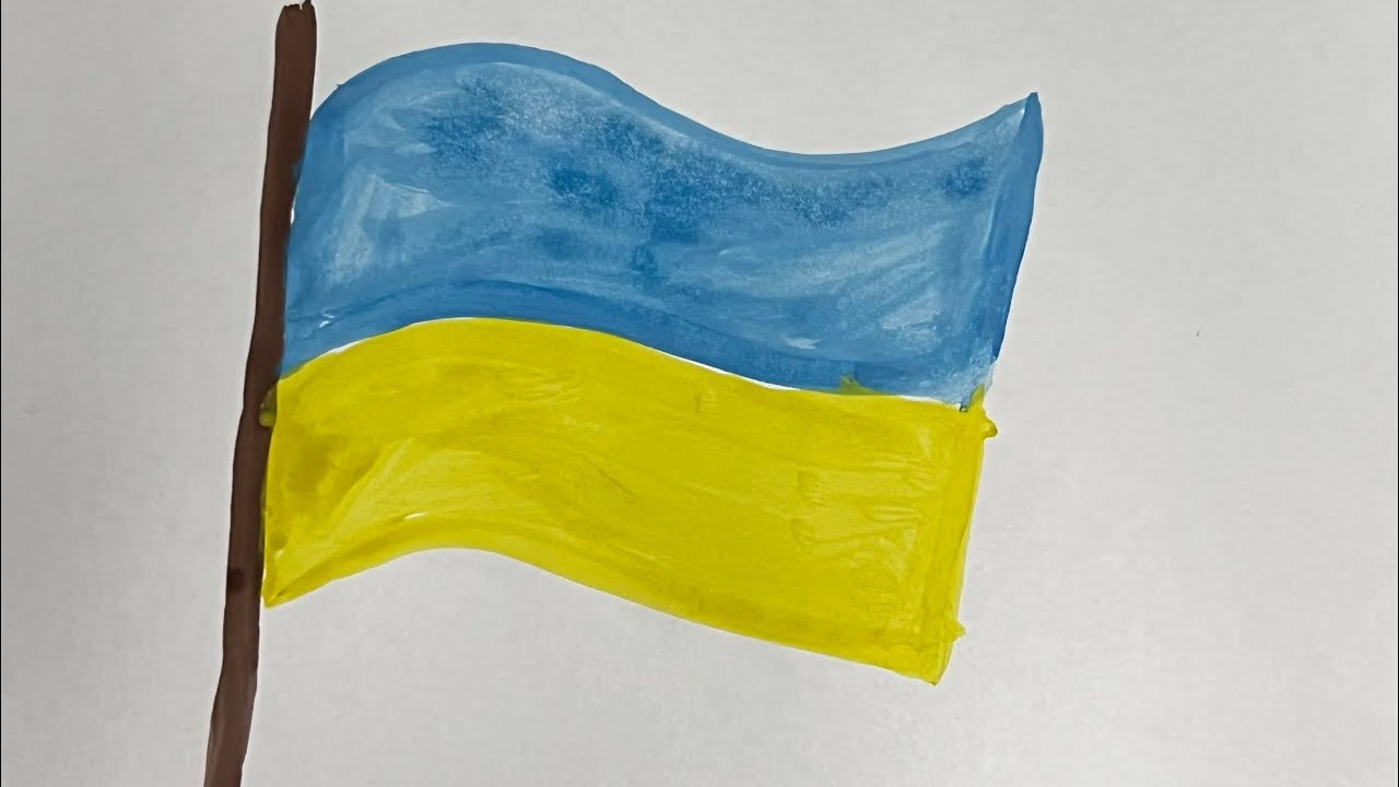 Заняття з малювання «Прапор України»