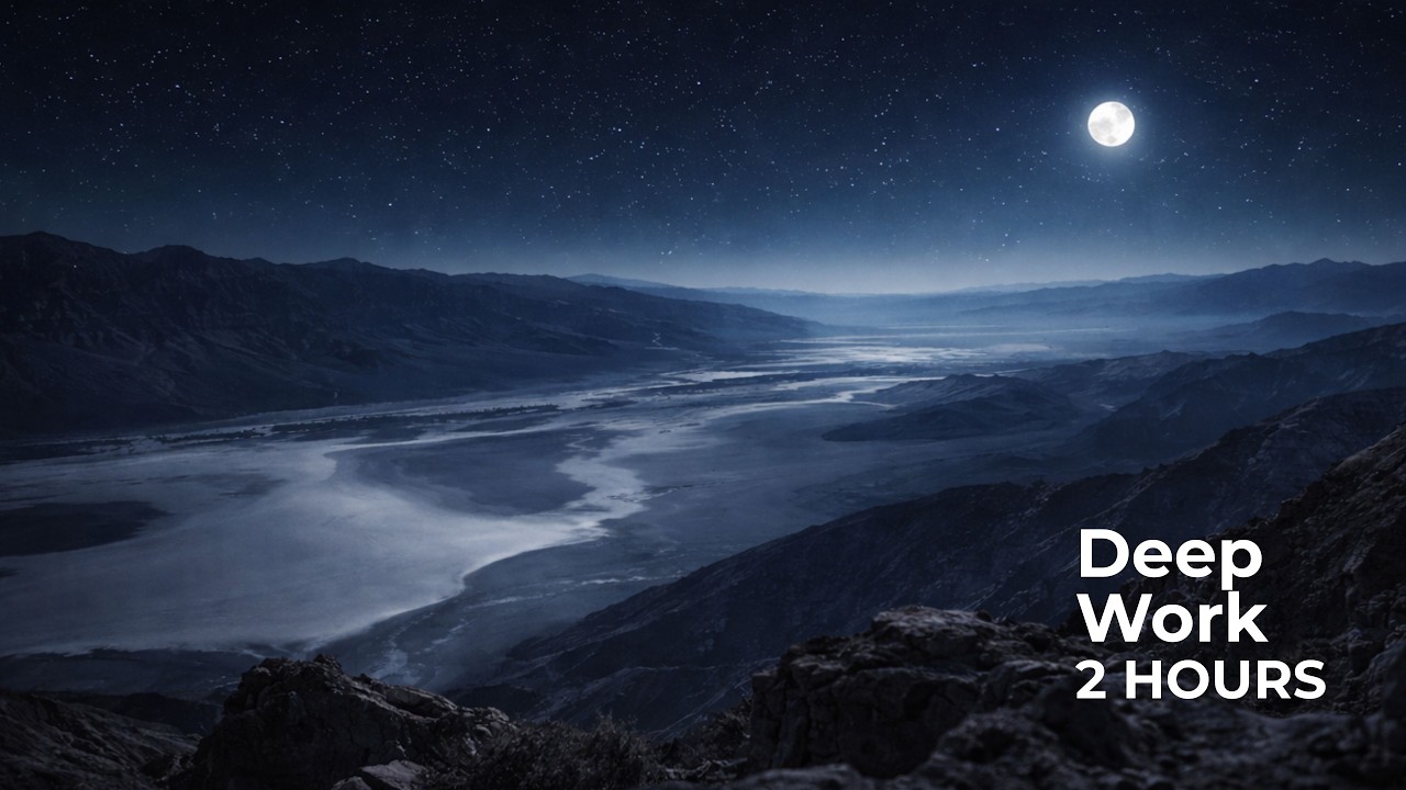 Deep Work Soundscape – 2 Hours – Minimal Ambient for Deep Focus