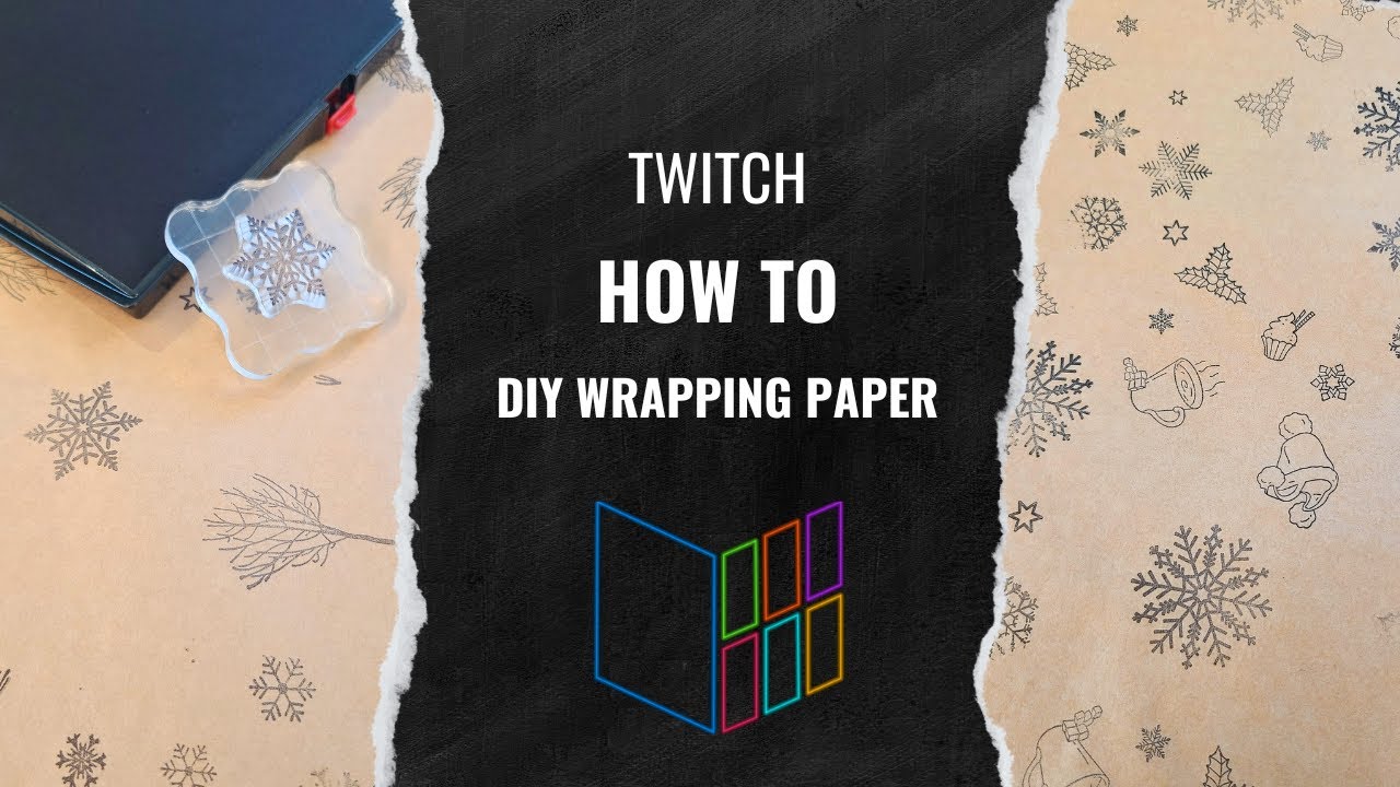 How to DIY Wrapping Paper
