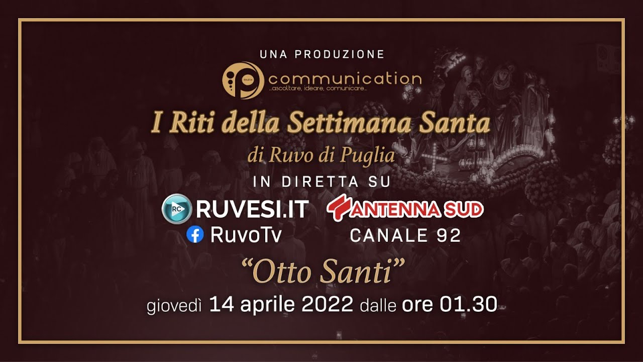 I Riti della Settimana Santa a Ruvo di Puglia