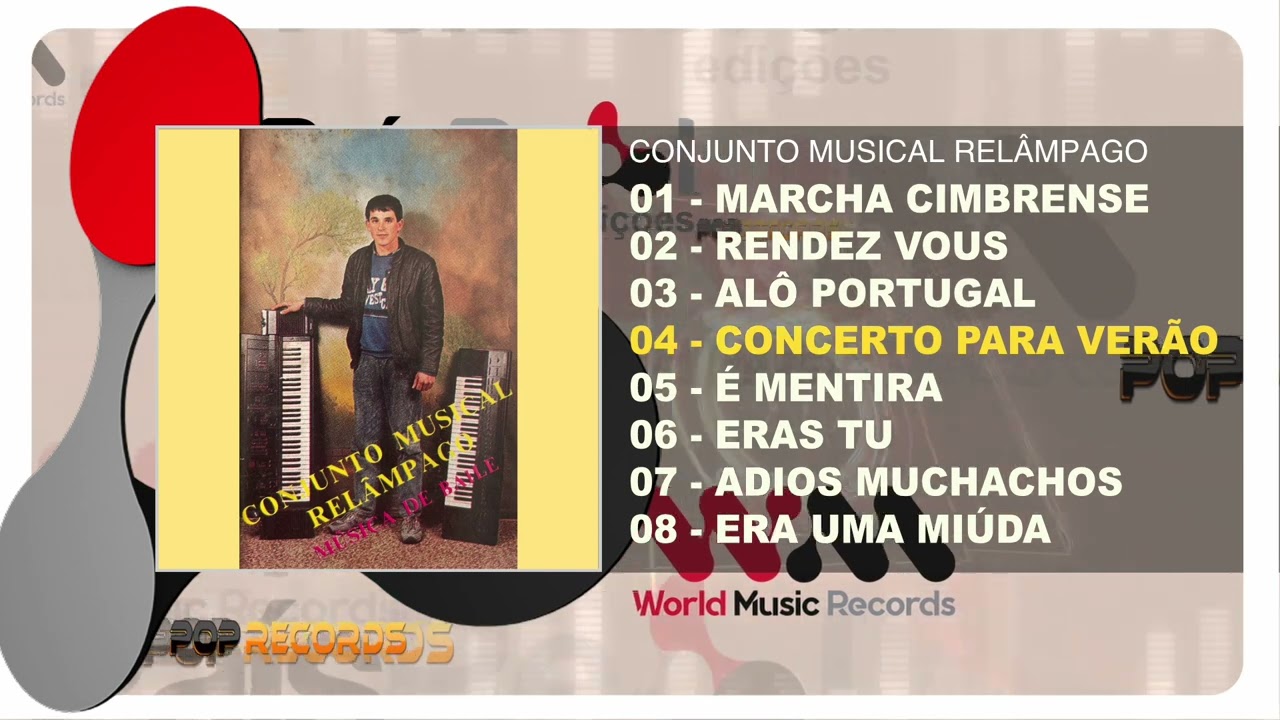 Grupo Musical Relâmpago - Música de Baile (Full Album)