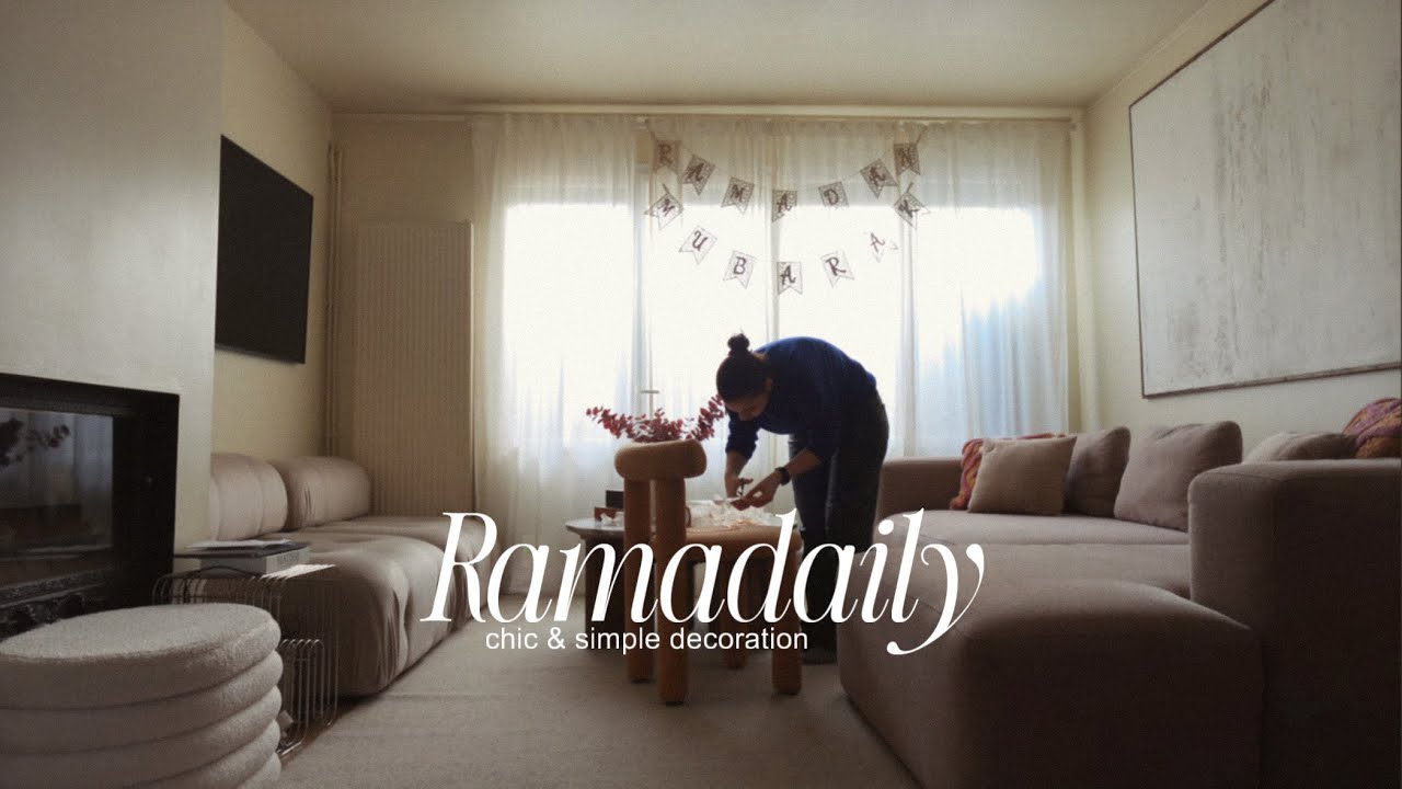 Décoration du ramadan & premier jour des vacances | vlog