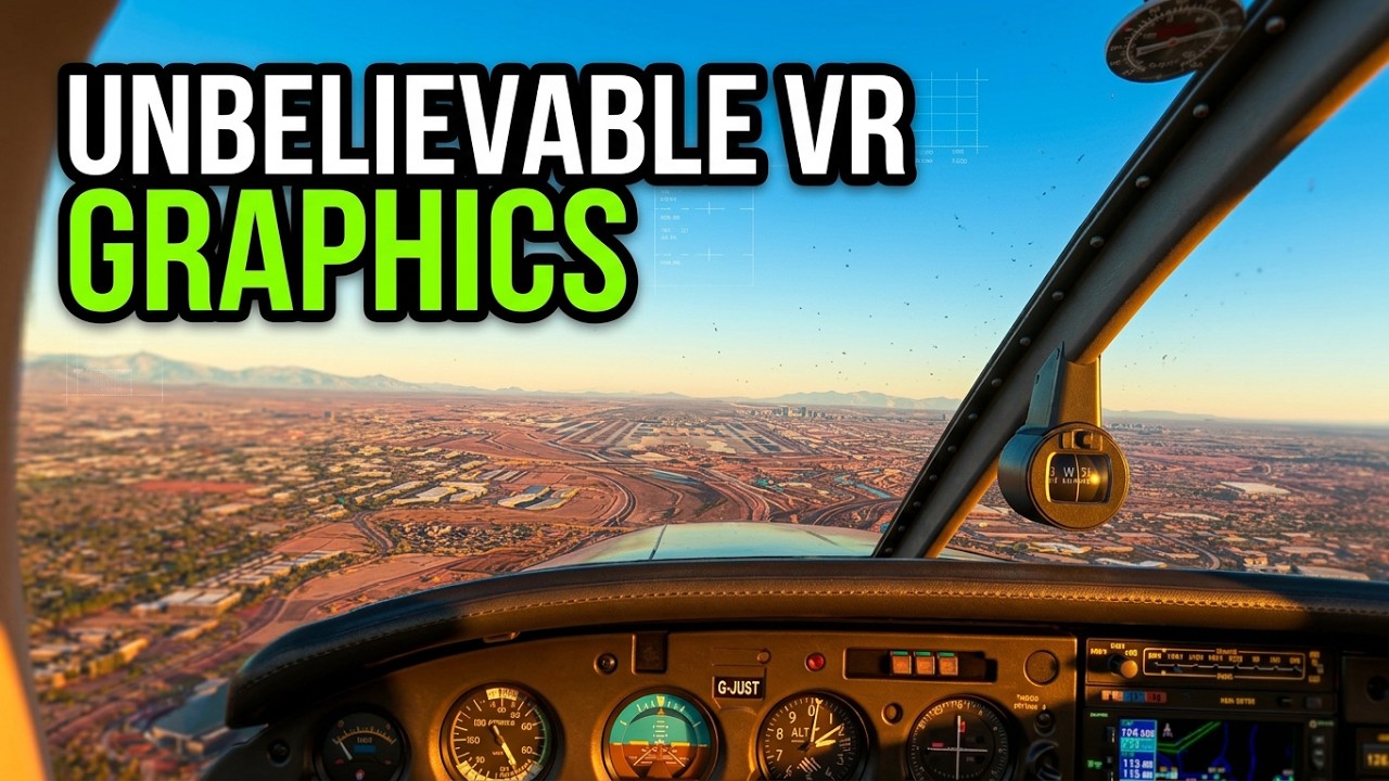Unbelievable Graphics in VR with an Old NVIDIA 2070 SUPER! MSFS 2020 Test Flight