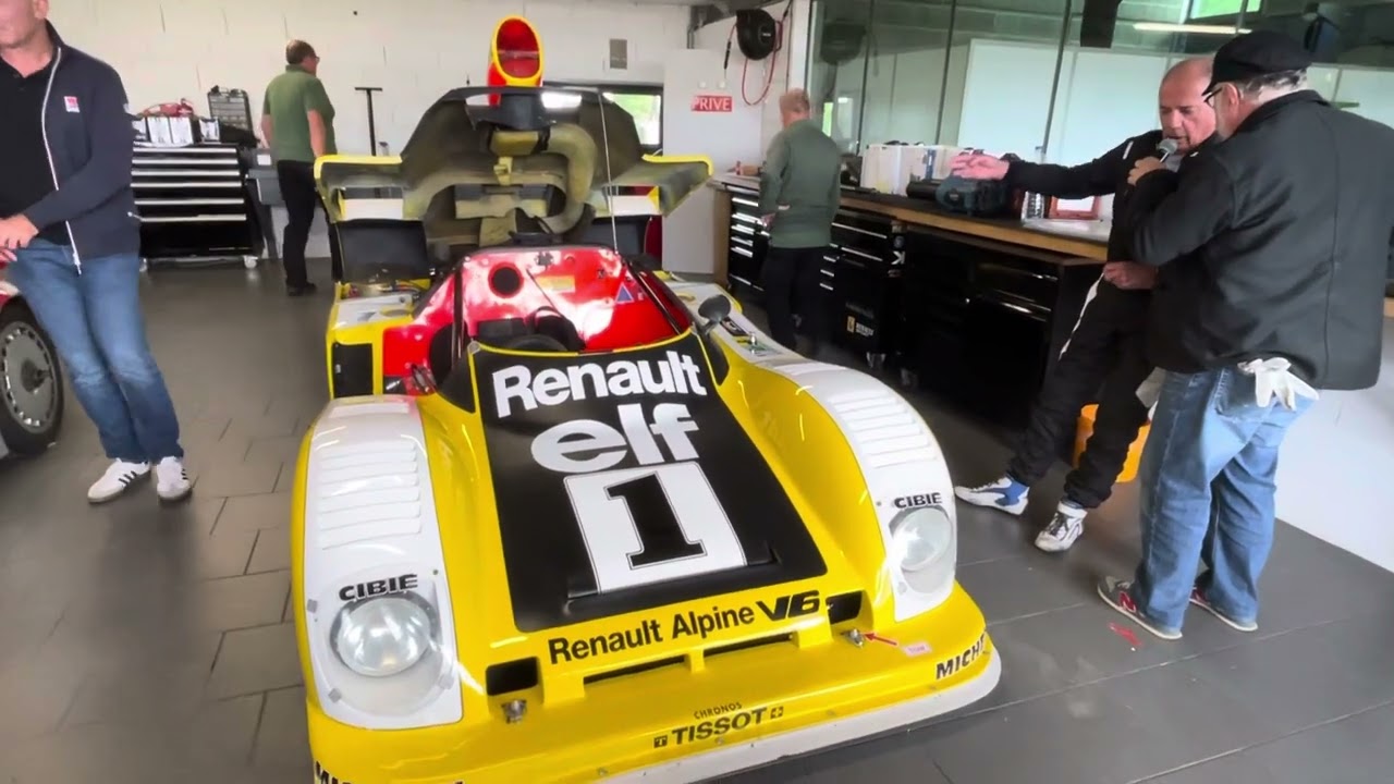 Alain Serpaggi ( Alpine A442 ) circuit de Mornay 2023