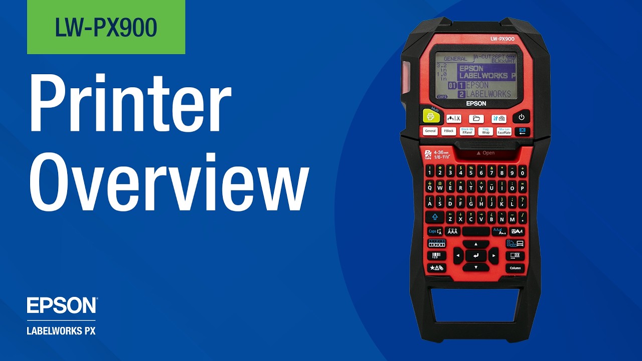 Is Epson's LW-PX900 Industrial Label Printer right for you?